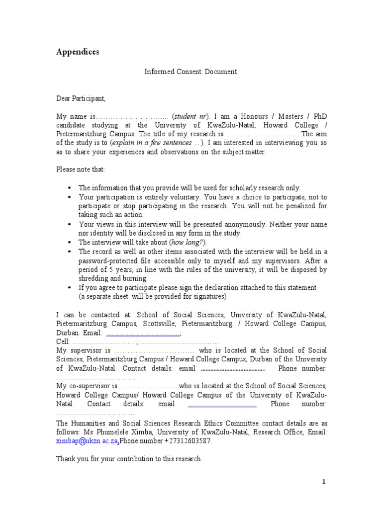 Informed Consent Pdf