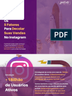 E-Book Instagram Marketing - Os 5 Fatores para Decolar Suas Vendas No Instagram