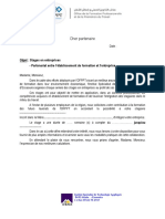 Lettre Recommandation PDF