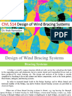 Design of Wind Bracing Systems