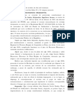 Recurso protección constitucional por término contrato FOSIS Coquimbo