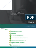 Esquemas de Ligação de Fechaduras e Automatizador Com TIS 5010 (TIS 5010) PDF