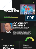 Black Green Gradient Company Profile Talking Presentation