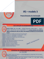 Apresentaçao - Modelo 3 - Rendimentos 2022