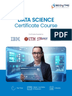 Brochure Certificate Course On Data Science