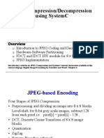 JPEG Compression/Decompression using SystemC
