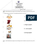 Assessment - Arts W1 and 2 Q4