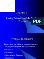 Buying Behavior and The Buying Process