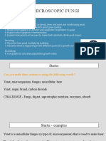 L4 MICROSCOPIC FUNGI USES AND PROCESSES