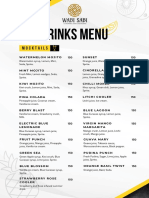 Mocktails Menu 1 Compressed