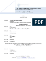 Catalysis Agenda Napar