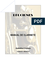 2 - Manual Clarinete Transportado - Lecciones