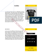 Personal Portofolio Website
