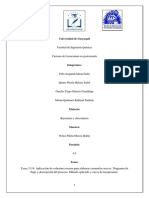 Diagrama de Flujo y Descripciòn Del Proceso. Método Aplicado y Curva de Temperatura.