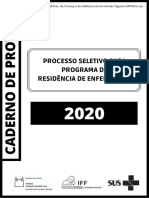 474 - PROVA E GABARITO - Residencia de Enfermagem - 2020