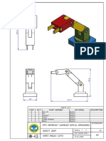Tugas KP 5 - Membuat Gambar Kerja (Drawing) Robot Arm