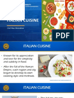 8-Italian Cuisine