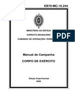 EB70-MC-10.244 Corpo de Ex Rcito