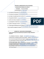 Imperativo - Pronombres (BPI - 2023) - 1