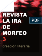 Revista de creación literaria La Ira de Morfeo Número 3