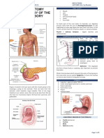 Med Surg 2 - 1 Review of Anatomy and Physiology of The GIT and Accessory Organs