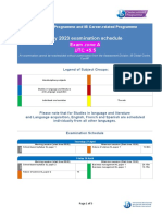 Timetable