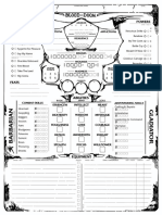 Character Sheet Barbarian Gladiator v1.0