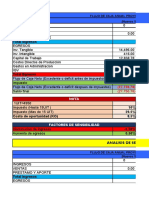 CASOS Analisis de Sensibilidad (Riesgo en Las Decisiones de Inversión)