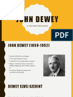 John Dewey És A Projektmódszer