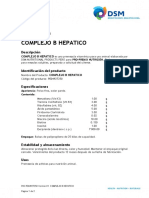 Ficha Tecnica Complejo B Hepatico Pe0492t250