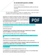 Test de Inteligenţă Emoţională Maturi