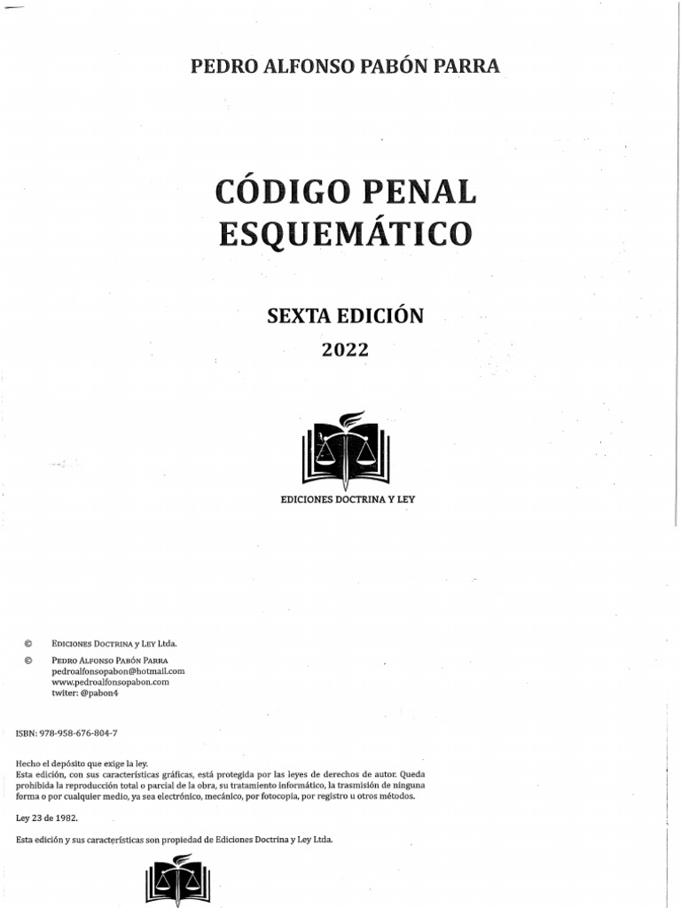Codigo Penal Esquematico PDF