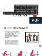 Ergonomía y manipulación de cargas: posturas correctas y prevención de lesiones