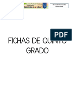 FICHAS DE QUINTO GRADO - Mayo