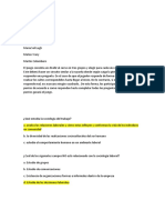 Preguntas de Sociologia Laboral y Psicologia Laboral