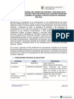 Invitacion Al Segundo Programa de Formación Académica de Reseña e Identificación de Personas