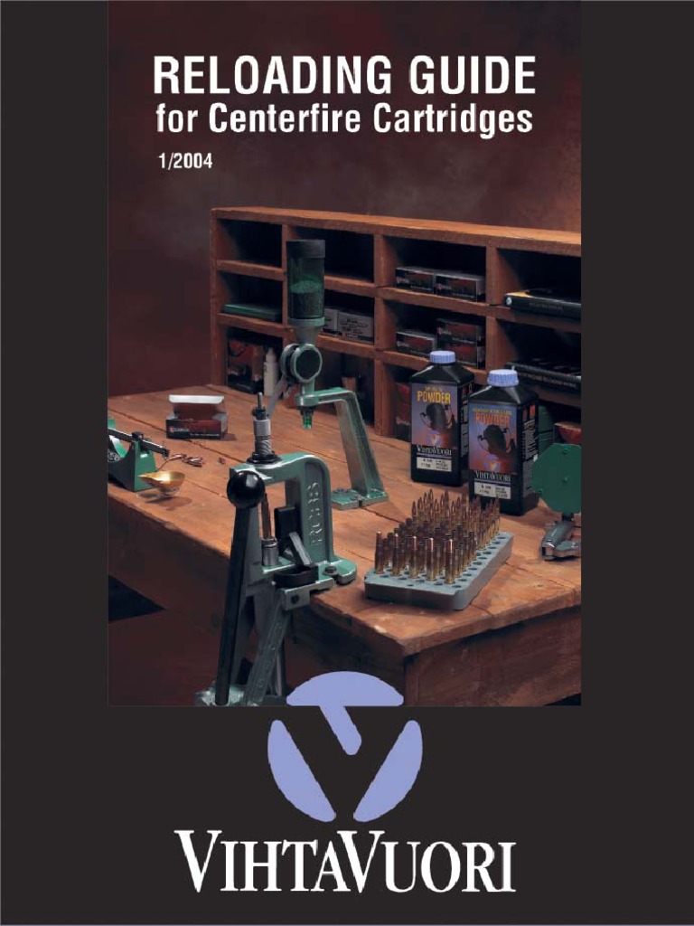 Vihtavuori Reloading Guide Overview | PDF | Cartridge (Firearms