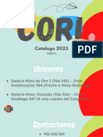 Catalogo Importaciones Cori Abril 2023