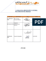 Medical Modelo Plan Vigilancia