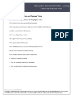 Active and Passive - Worksheets