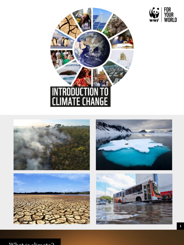 Climate Change Classroom Presentation2021 Pdf Climate Change Climate