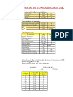 Consolidacion Unidimensional Del Suelo