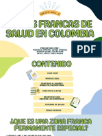 GRU Po Nro. 5: Zonas Francas de Salud en Colombia