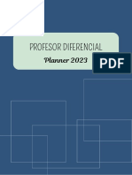 Planner Profesor/a Diferencial, Psicopedagógo/a