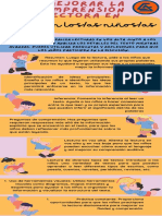 Infografía Beneficios de La Lectura en Niños Ilustrada Pastel