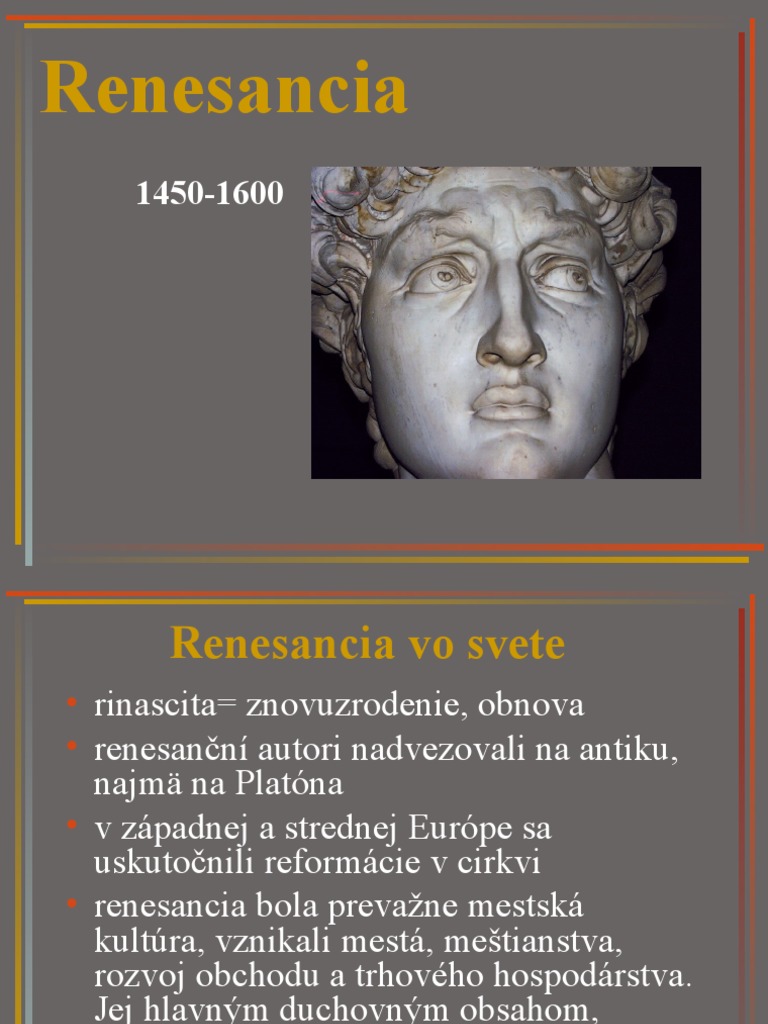Renesancia Architektúra | PDF