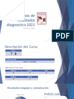 Análisis de Resultados Diagnostico 1 2023