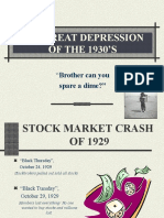 Great Depression Stock Market Crash