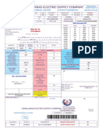 FESCO GST Bill Details