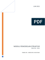 Modul Pemodelan Struktur